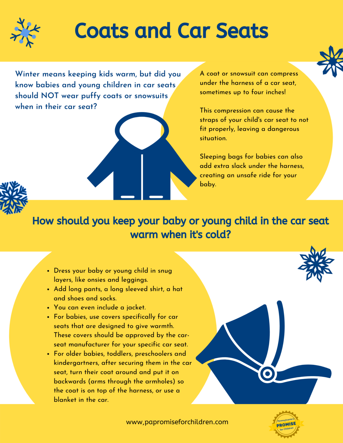 Coats and Car Seats PA Promise for Children